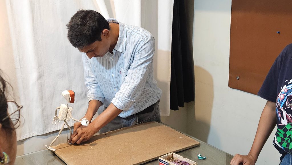 Day-5 Puppet animation demo by Tapas
