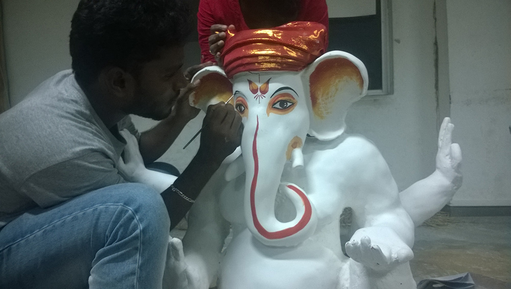 Adding finishing touches